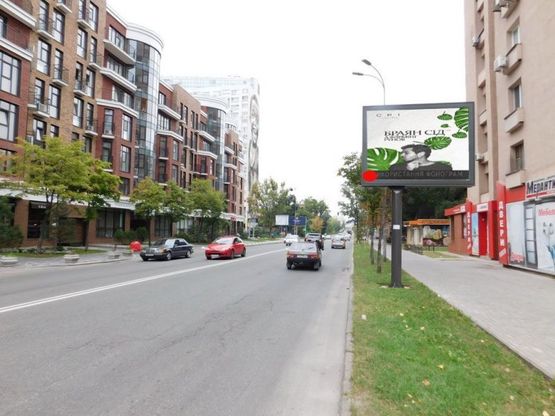 Фото рекламной плоскости по адресу Малевича Казимира ул./ул. Антоновича, 112