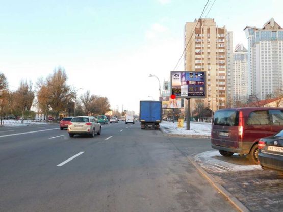 Фото рекламной плоскости по адресу Днепровская набережная 5-А