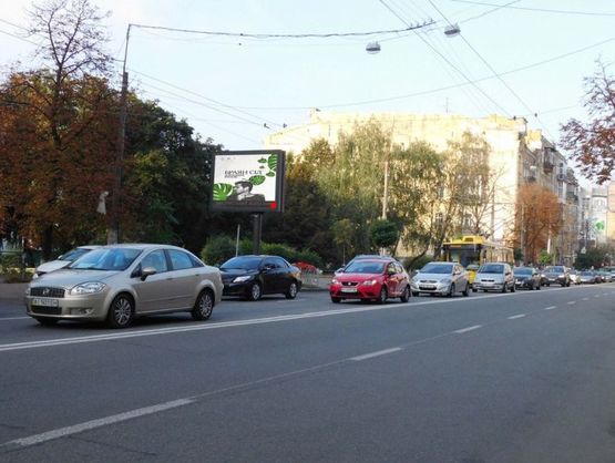 Фото рекламной плоскости по адресу Сечевых Стрельцов (Артема) ул. 27