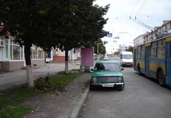 Фото рекламной плоскости по адресу Победы пр., кафе Предслава