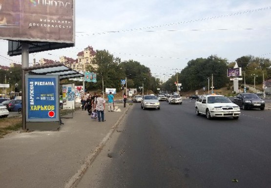 Фото рекламной плоскости по адресу Новоивановский мост - Клочковская ул. 99А