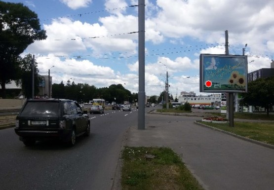 Фото рекламної площини за адресою Московский пр. - Спортивный пер.