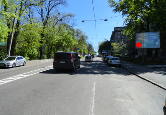 Фото рекламной плоскости по адресу Льва Толстого ул., 25 (BackLit)