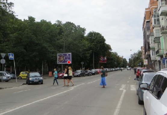 Фото рекламної площини за адресою Бульварно-Кудрявская ул., 15 (бывшая Воровского ул.) (BackLit)