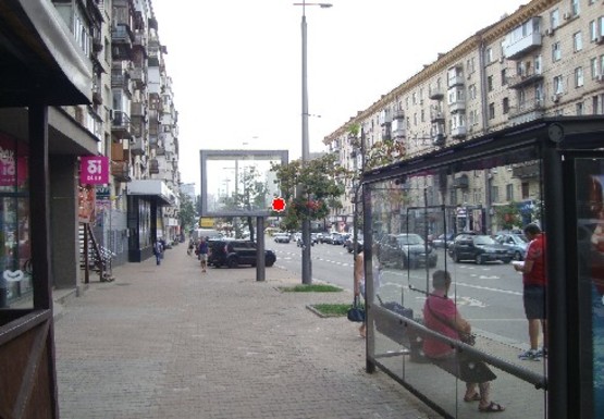 Фото рекламной плоскости по адресу Большая Васильковская ул., 129/21