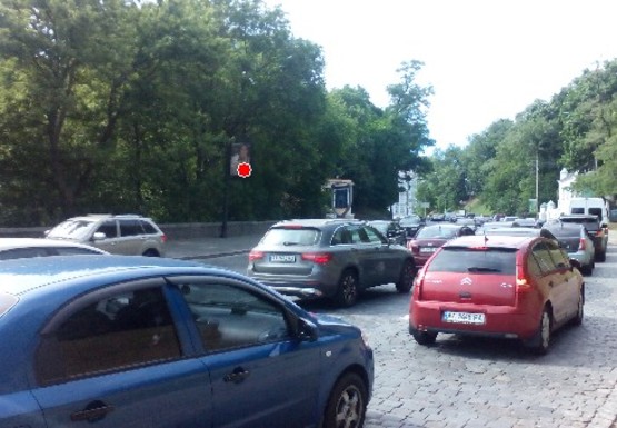 Фото рекламной плоскости по адресу Владимирский спуск