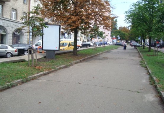 Фото рекламной плоскости по адресу Антоновича ул, 12