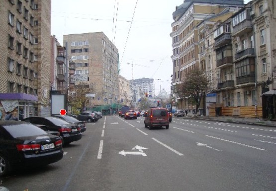 Фото рекламной плоскости по адресу Саксаганского ул., 45