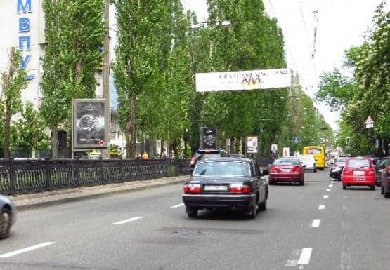 Фото рекламної площини за адресою Шевченко б-р