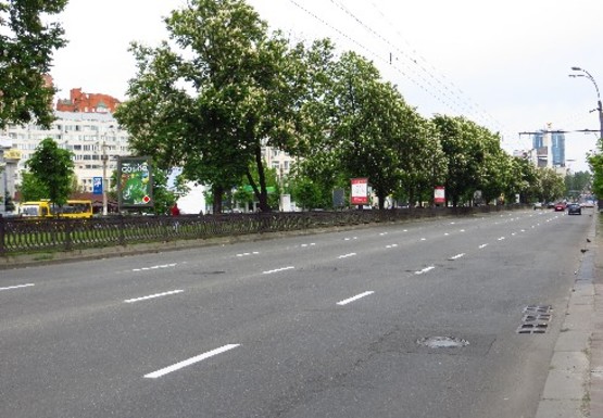 Фото рекламной плоскости по адресу Победы пр.