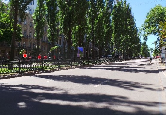 Фото рекламної площини за адресою Шевченко б-р