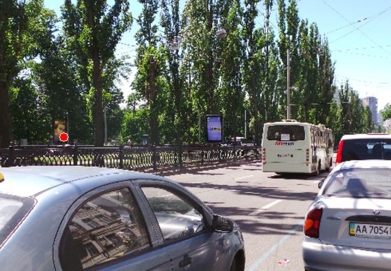 Фото рекламної площини за адресою Шевченко б-р