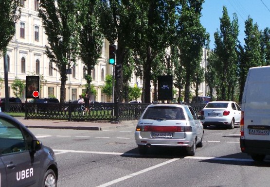 Фото рекламной плоскости по адресу Шевченко б-р.