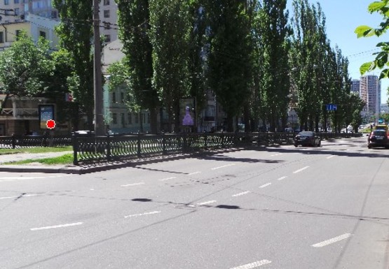 Фото рекламної площини за адресою Шевченко б-р.