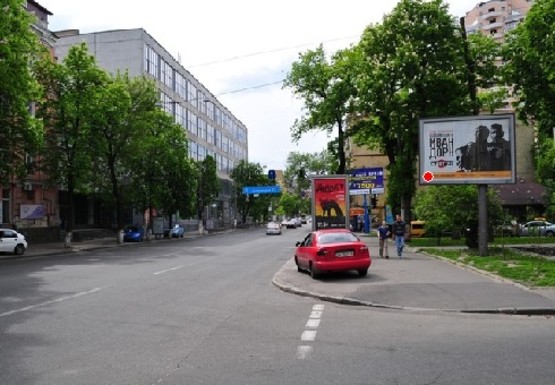 Фото рекламної площини за адресою Сечевых Стрельцов ул. (бывш. Артема ул.) - Кудрявская ул.