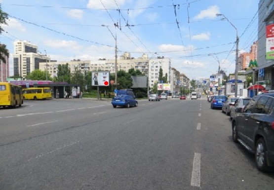 Фото рекламної площини за адресою Большая Васильковская ул., 143