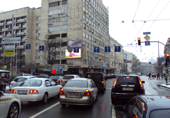 Фото рекламной плоскости по адресу Саксаганского ул., 53