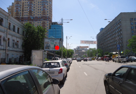 Фото рекламної площини за адресою Жилянская ул., 126\23А