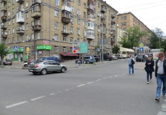 Фото рекламної площини за адресою Федорова Ивана ул., 6 - Большая Васильковская ул.