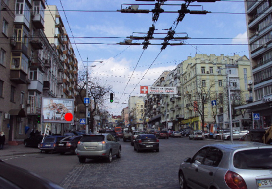 Фото рекламної площини за адресою Большая Васильковская ул., 58