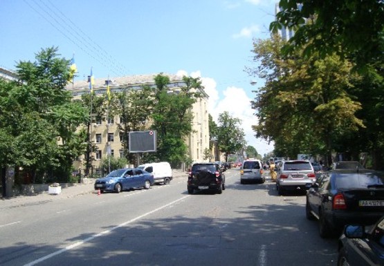 Фото рекламної площини за адресою Бульварно-Кудрявская ул., 22 (бывшая Воровского ул.)