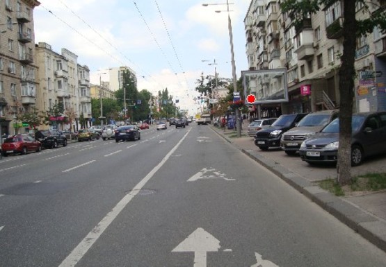 Фото рекламной плоскости по адресу Большая Васильковская ул., 129/21