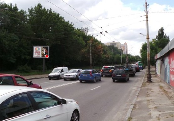 Фото рекламної площини за адресою Голосеевский пр., 108 (напротив)