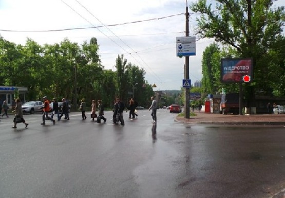 Фото рекламной плоскости по адресу М. Бойчука ул. (Киквидзе), 6а