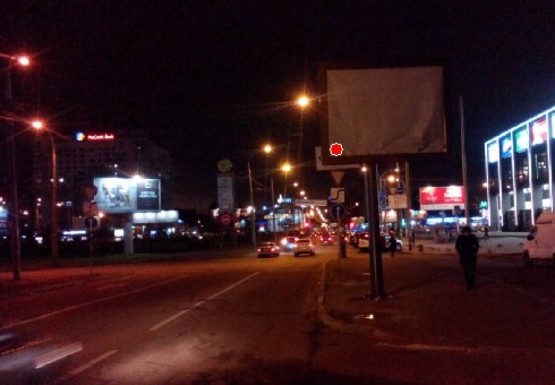 Фото рекламной плоскости по адресу Оболонский пр., 21