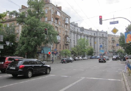 Фото рекламної площини за адресою Саксаганского ул., 63