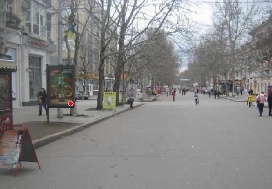 Фото рекламной плоскости по адресу Соборная ул. - Адмирала Макарова ст.