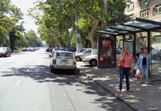 Фото рекламної площини за адресою Шевченко пр., 23 -  Шампанский пер. (остановка)