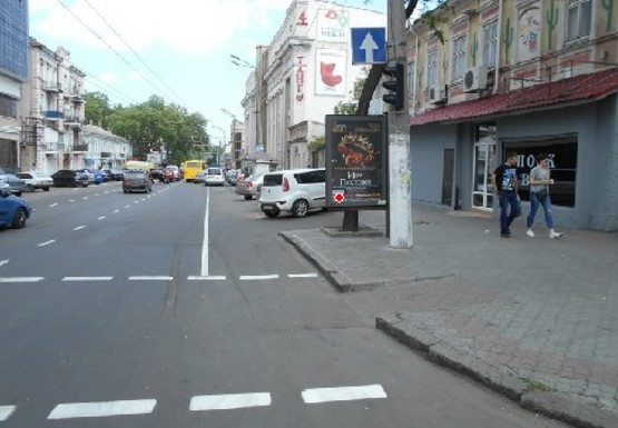 Фото рекламної площини за адресою М.Арнаутская ул.,  69