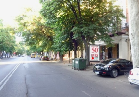 Фото рекламної площини за адресою Екатерининская ул., 30