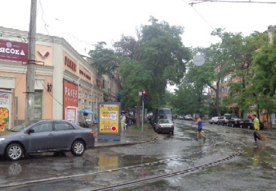 Фото рекламної площини за адресою Преображенская ул., 29 - Тираспольская ул.