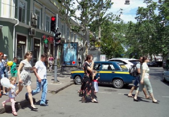 Фото рекламної площини за адресою Екатерининская ул.,14 - Дерибасовская ул.