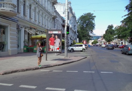 Фото рекламної площини за адресою Греческая ул., 21 -  Ришельевская ул.