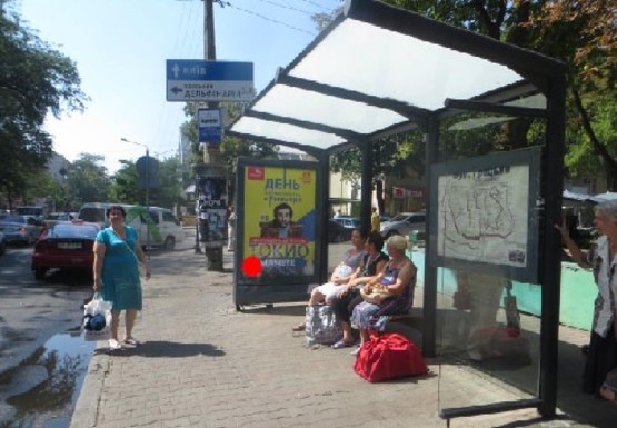 Фото рекламної площини за адресою Преображенская - Греческая - Соборная площадь А, остановка