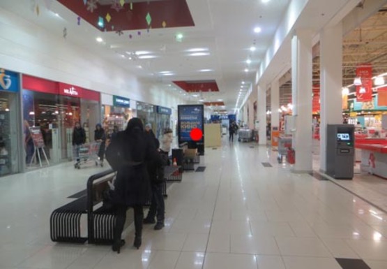 Фото рекламної площини за адресою ТЦ "Ривьера" холл №1 А1