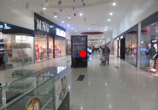 Фото рекламної площини за адресою ТЦ "Ривьера", холл №3 А2