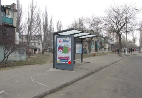 Фото рекламної площини за адресою Николаевская дорога №291 В (остановка)