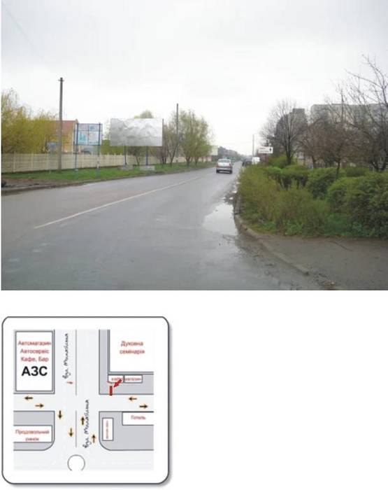 Фото рекламной плоскости по адресу ул. Минайська-Можайского