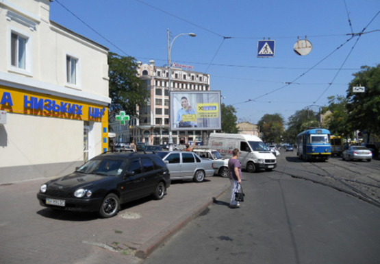 Фото рекламної площини за адресою Преображенская, 31 Тираспольская пл-дь В