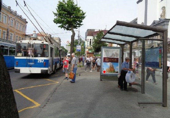 Фото рекламной плоскости по адресу Соборная ул. (Укртелеком)