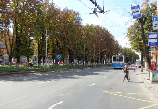 Фото рекламной плоскости по адресу Пирогова ул. [№5] (сквер)