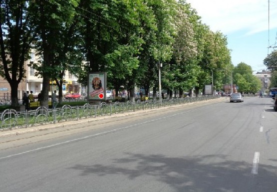 Фото рекламной плоскости по адресу Пирогова ул. [№15] (сквер)