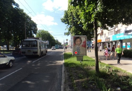 Фото рекламной плоскости по адресу Мира пр., ресторан Мама-Мия