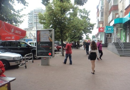 Фото рекламной плоскости по адресу Победы пр., игровой центр Эльдорадо