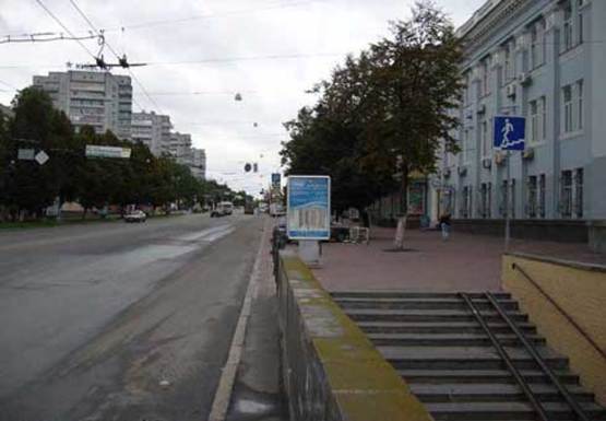 Фото рекламной плоскости по адресу Победы пр. - Мира пр., Главпочтамп