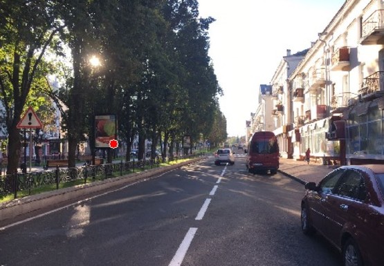 Фото рекламной плоскости по адресу Мира пр., 24